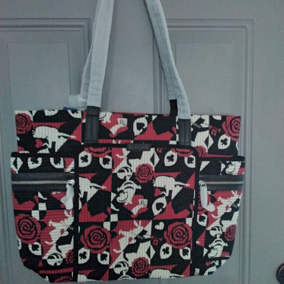 Vera Bradley Disney Alice in Wonderland Tote Bag - Picture 3 of 4